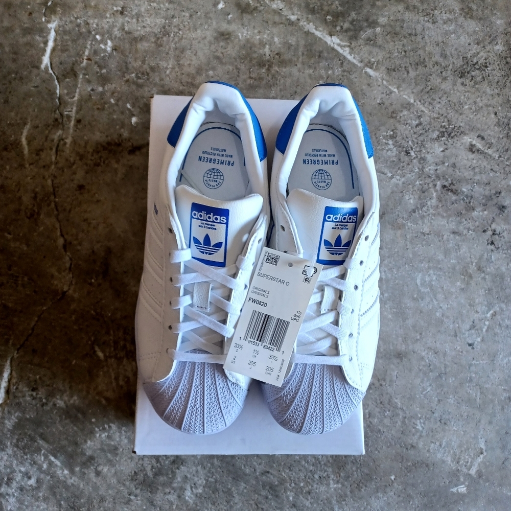 Adidas shoes children's size 2 brand new